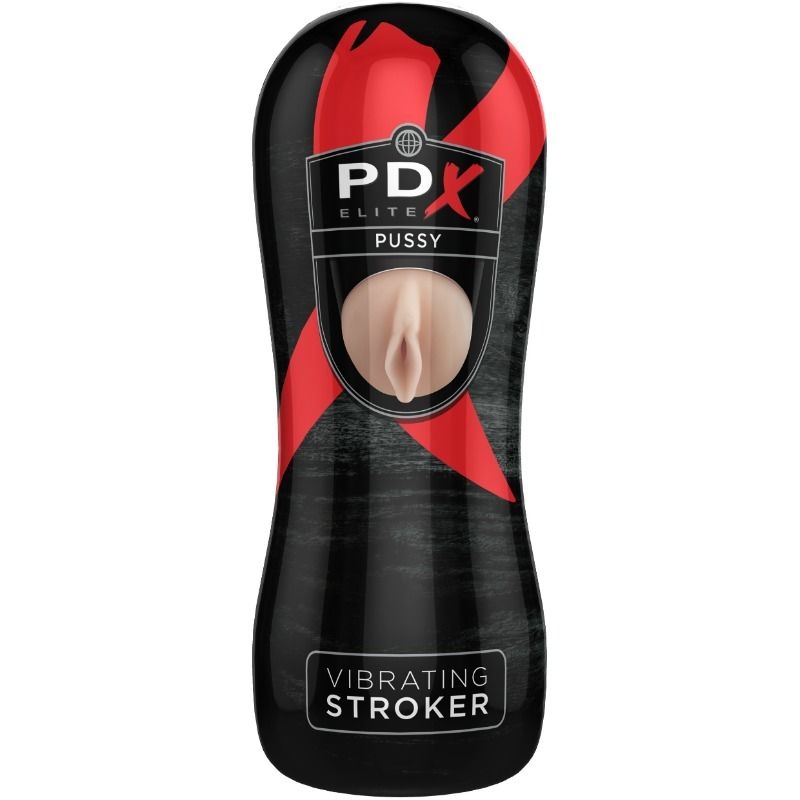 Alternative view of PDX ELITE - VIBRATING PUSSY STROKER