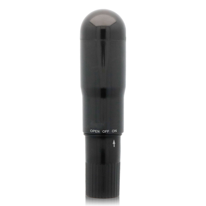 Alternative view of GLOSSY - POCKET VIBRATOR BLACK