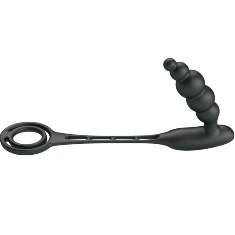 Alternative view of PRETTY LOVE - PENIS RINGS WITH VIBRATOR PLUG
