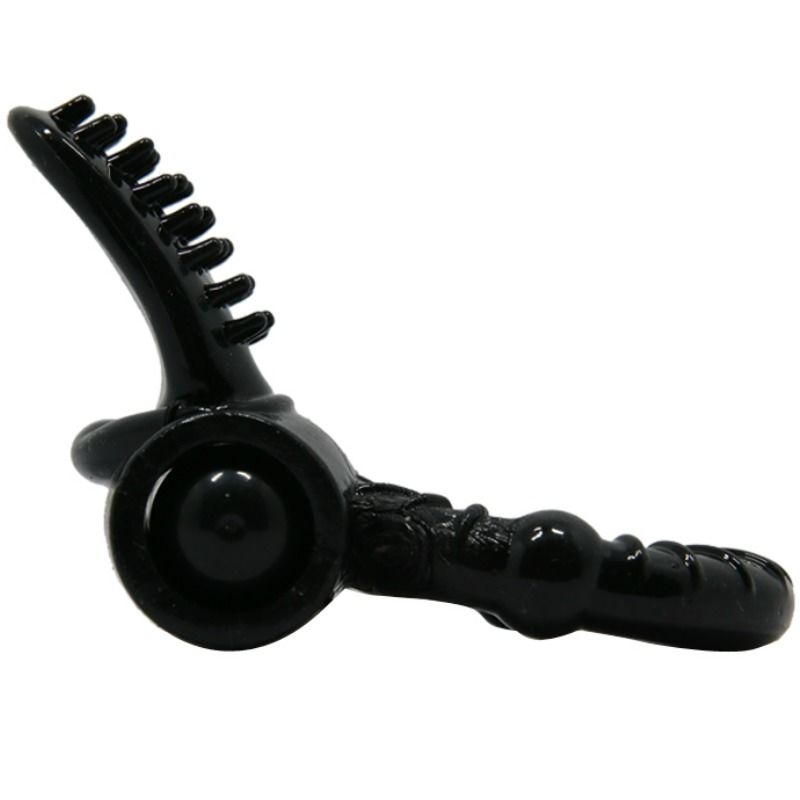 Alternative view of BAILE - SWEET RING VIBRATING RING WITH TEXTURED RABBIT
