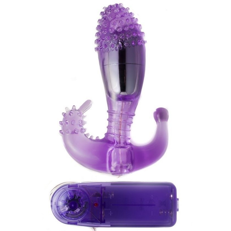 Alternative view of BAILE - LILAC VAGINAL AND ANAL STIMULATOR WITH VIBRATION