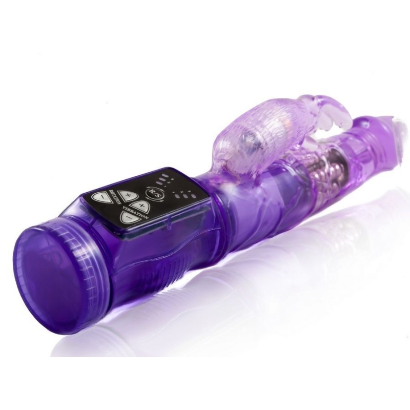 Alternative view of BAILE - MINI ROTATOR WITH RABBIT HAPPY ANGEL LILAC