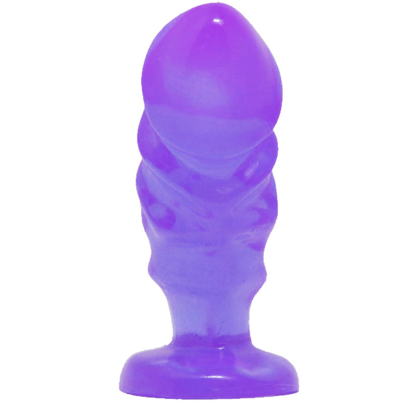 Alternative view of BAILE - UNISEX ANAL PLUG WITH LILAC SUCTION CUP