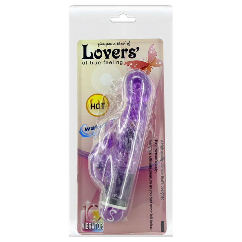 Alternative view of BAILE - MULTIVE SPEED VIBRATOR WITH LILAC STIMULATOR