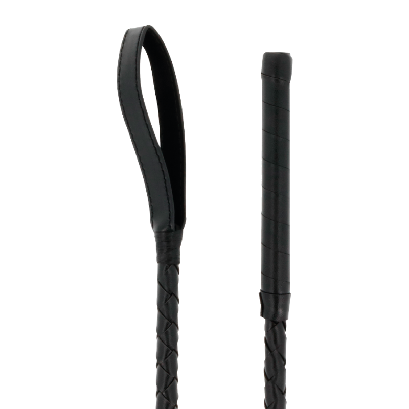 Alternative view of DARKNESS - FETISH BLACK BDSM WHIP 70 CM