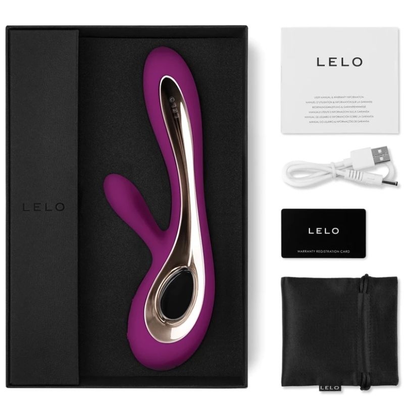 Alternative view of LELO - SORAYA 2 RABBIT PURPLE VIBRATOR