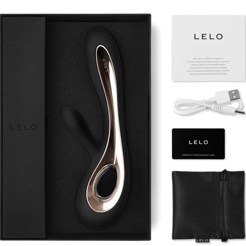 Alternative view of LELO - SORAYA 2 BLACK RABBIT VIBRATOR