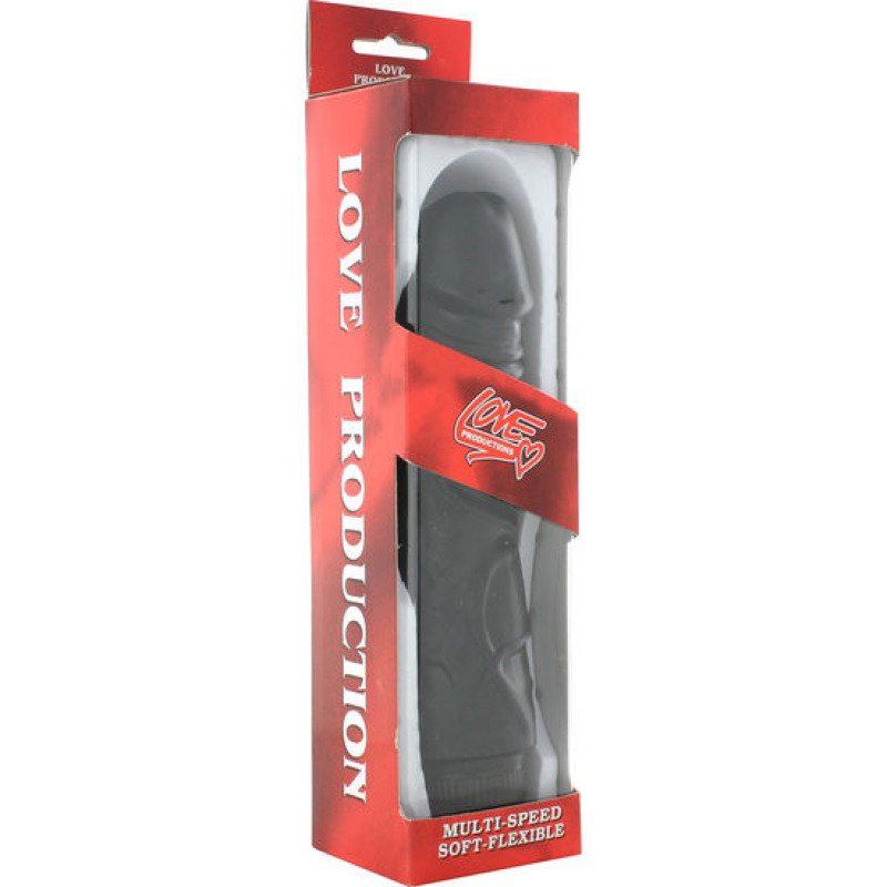 Alternative view of SEVEN CREATIONS - PERFECT PLEASURES BLACK VIBRATOR 22 CM