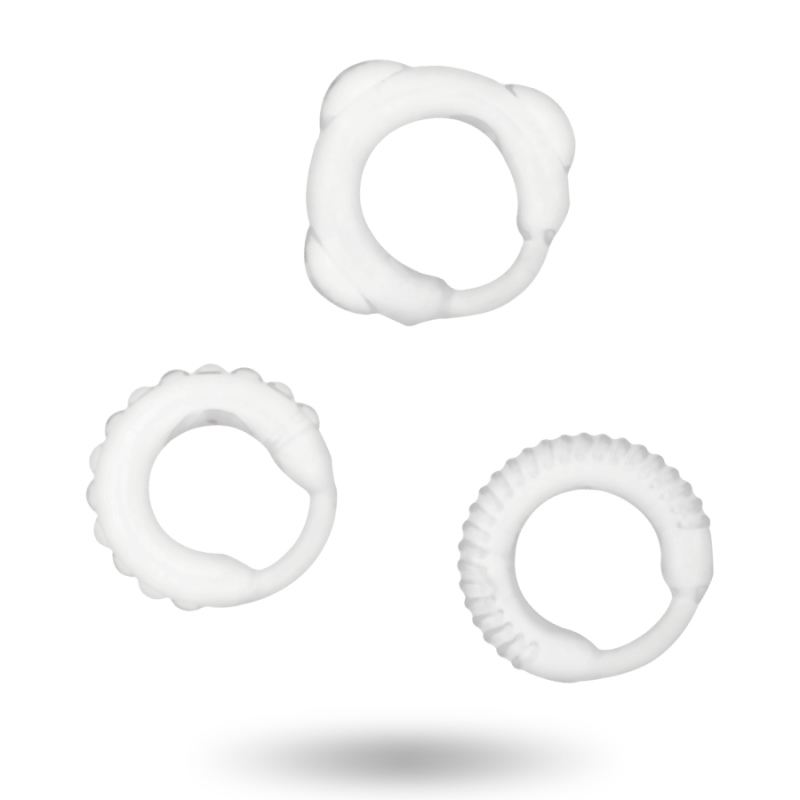 Alternative view of ADDICTED TOYS - C-RING SET CLEAR