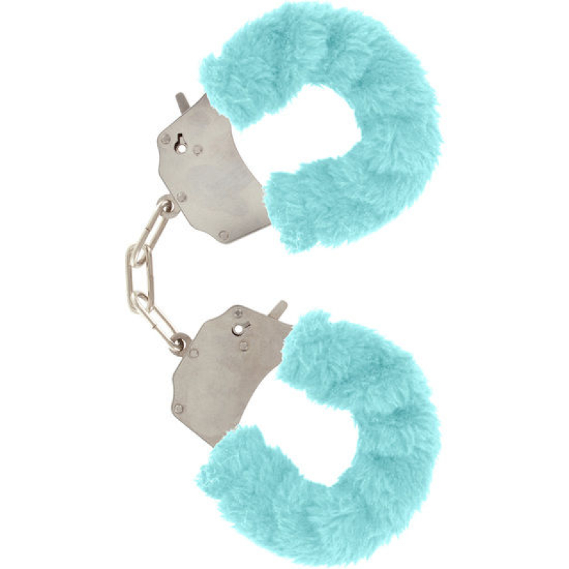 Alternative view of TOYJOY - FURRY FUN CUFFS BONDAGE BLUE