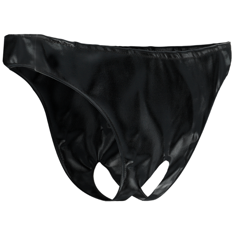 Alternative view of DARKNESS - UNISEX OPENING PANTIES ONE SIZE
