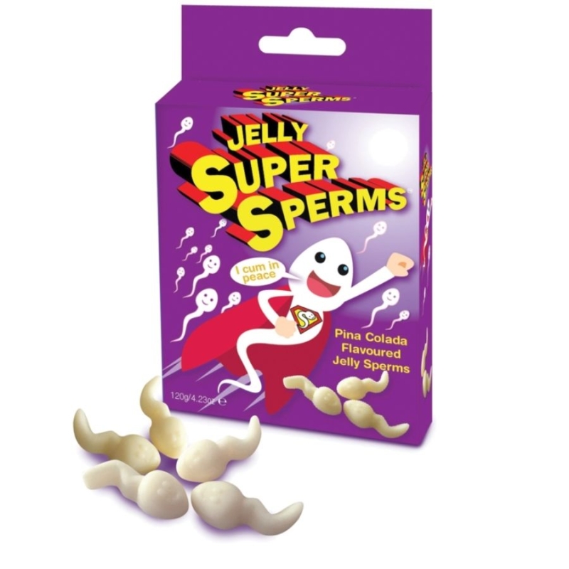 SPENCER FLEETWOOD - JELLY SUPER SPERM GUMMIES FORM SPERM 120 GR