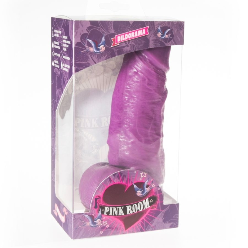 Alternative view of PINK ROOM - DAYAN REALISTIC DILDO PURPLE 17 CM