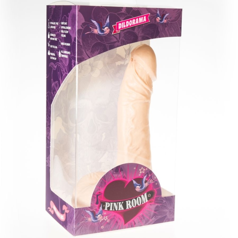 Alternative view of PINK ROOM - EBAN REALISTIC DILDO FLESH 19 CM