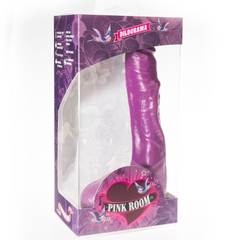 Alternative view of PINK ROOM - NILO REALISTIC DILDO PURPLE 23 CM
