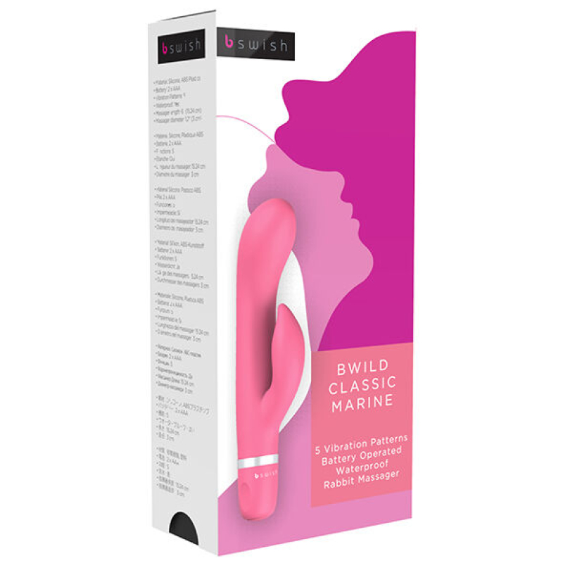 Alternative view of B SWISH - BWILD CLASSIC MARINE RABBIT VIBRATOR GUAVA