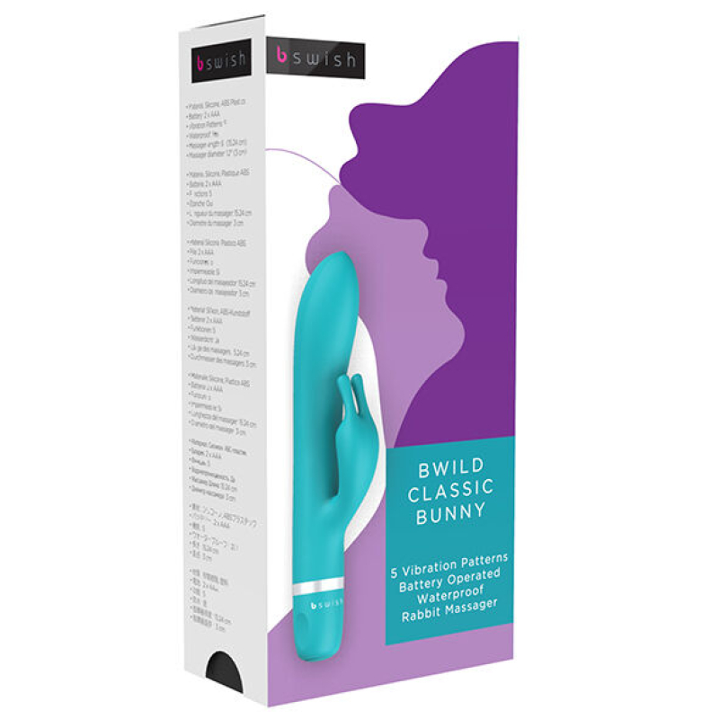 Alternative view of B SWISH - BWILD CLASSIC BUNNY RABBIT VIBRATOR JADE