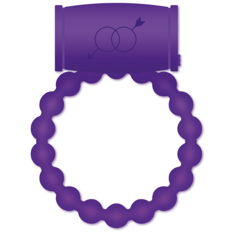 Alternative view of CASUAL LOVE - 25 COUPLE VIBRATOR RING VIOLET
