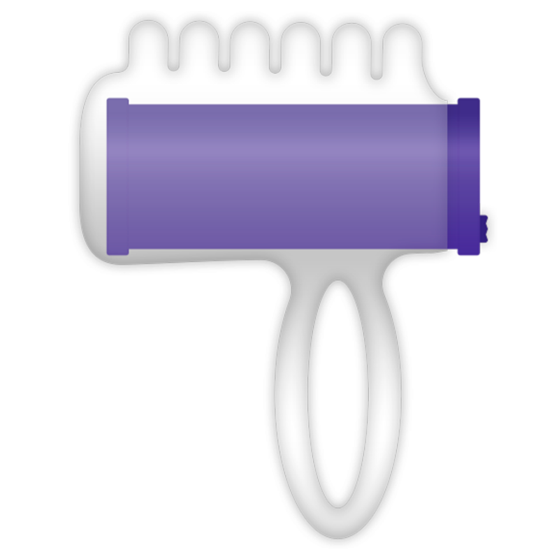 Alternative view of CASUAL LOVE - FINGER FUN PURPLE