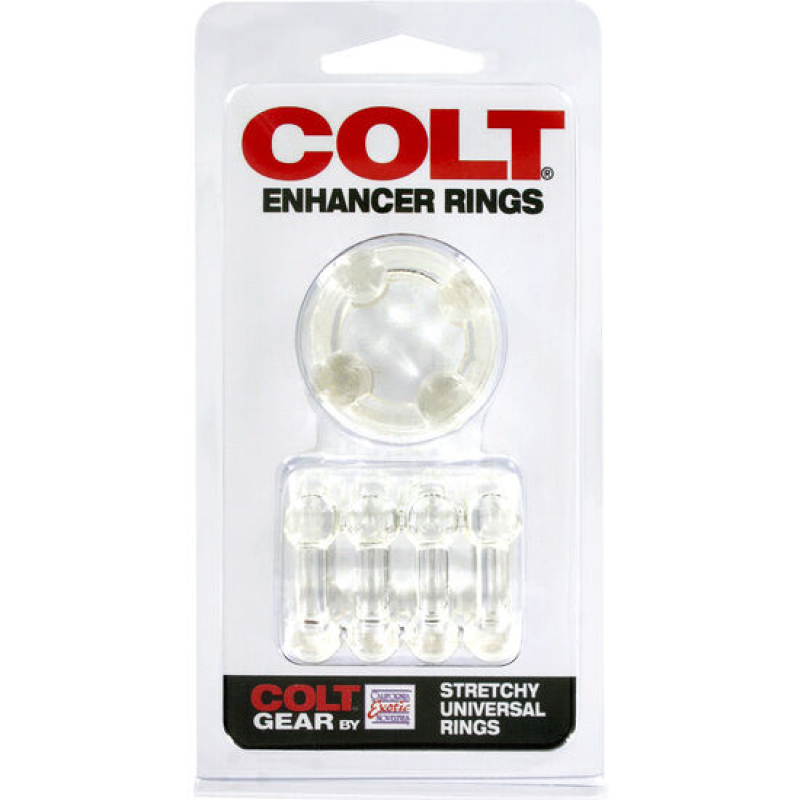 Alternative view of CALEXOTICS - COLT ENHANCER RINGS CLEAR
