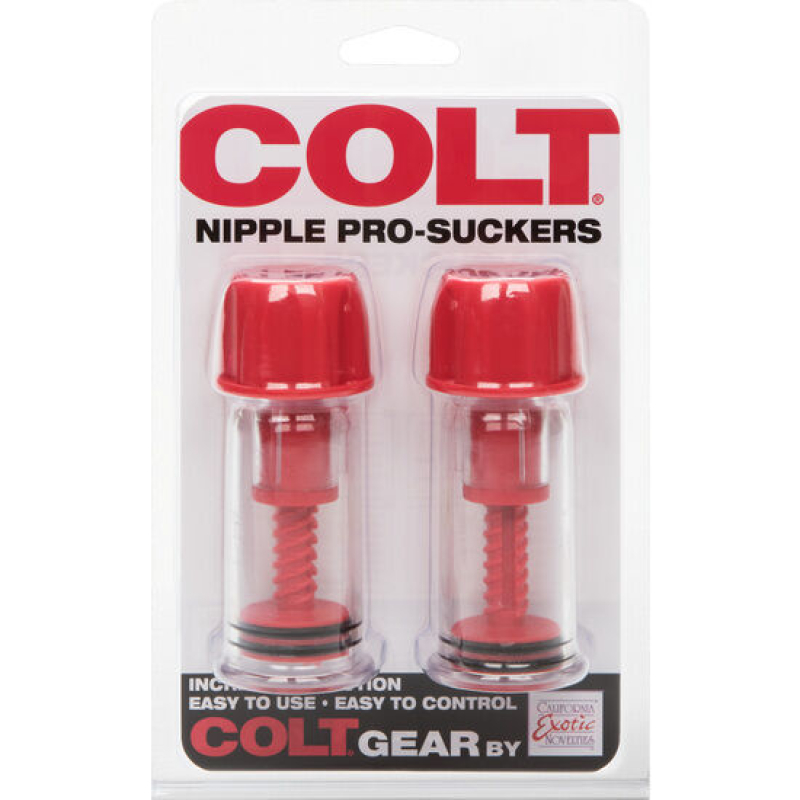 Alternative view of CALEXOTICS - COLT RED NIPPLE SUCTION CUPS