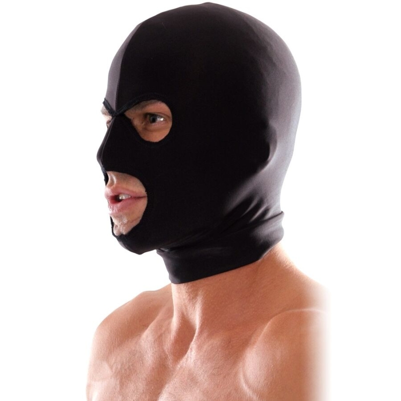Alternative view of FETISH FANTASY SERIES - SPANDEX 3-HOLE HOOD