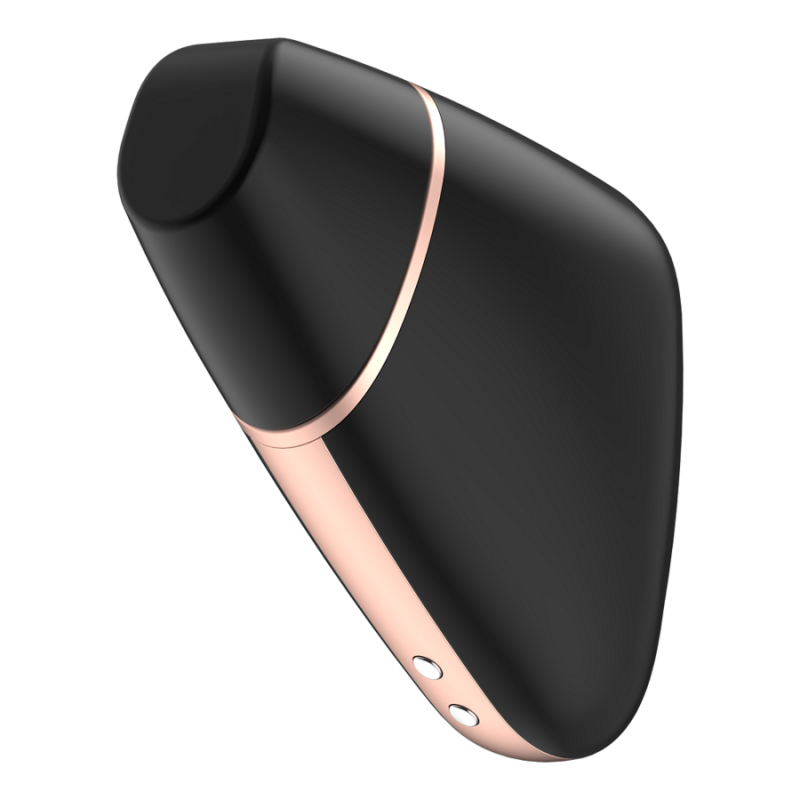 Alternative view of SATISFYER - LOVE TRIANGLE AIR PULSE STIMULATOR  VIBRATOR BLACK