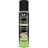 LuxuriA Feel passion-fruit water-based lubricant bottle with black label and green accents (60 ml)