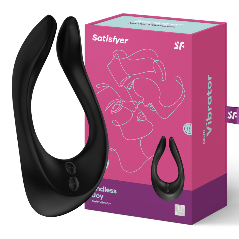 Alternative view of SATISFYER - PARTNER MULTIFUN 2 BLACK