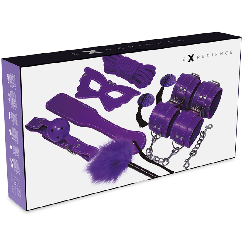 Alternative view of EXPERIENCE - BDSM FETISH KIT PURPLE SERIES