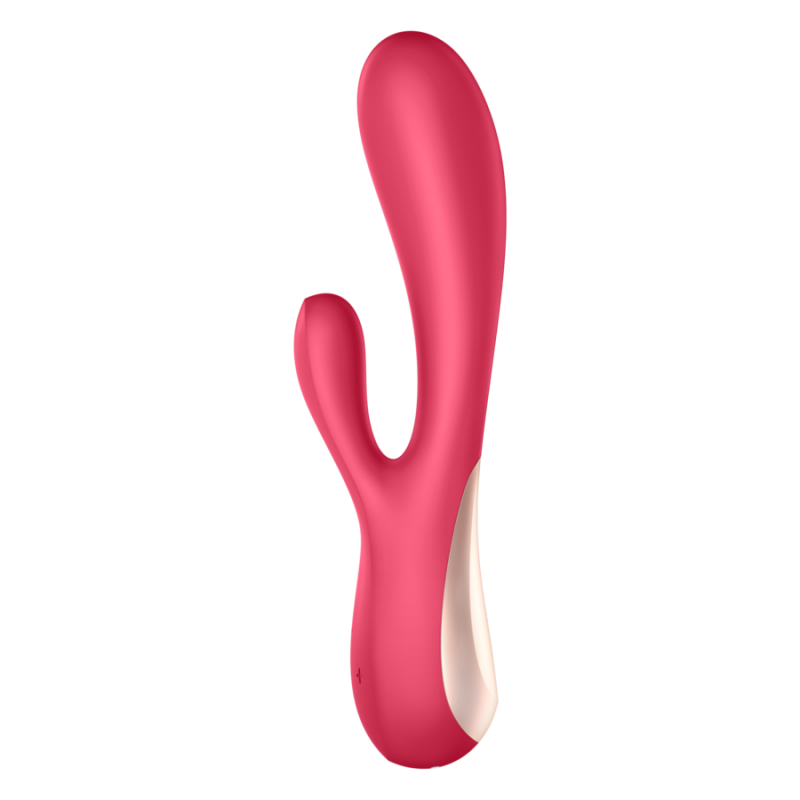 img_90844_eb152f7c29810258fa7678d45f35f4bf_1png - Sex Shop | Lodia.gr - 100% Διακριτική Και Παράδοση με courier της επιλογή σας Pink vibrator with a curved shaft and side arm, a sexual wellness toy designed for stimulation.