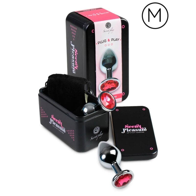 Alternative view of SECRETPLAY - PLUG ANAL FUCHSIA 8 CM