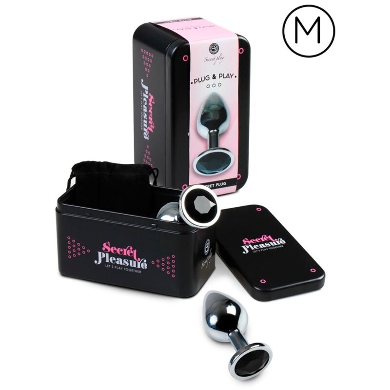Alternative view of SECRETPLAY - ANAL PLUG BLACK M