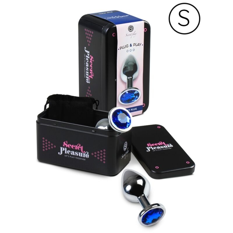 Alternative view of SECRETPLAY - ANAL PLUG BLUE S