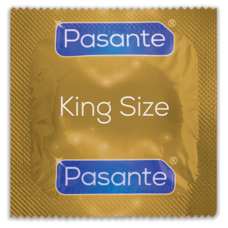 Alternative view of PASANTE - CONDOMS KING MS LONG AND WIDTH 12 UNITS