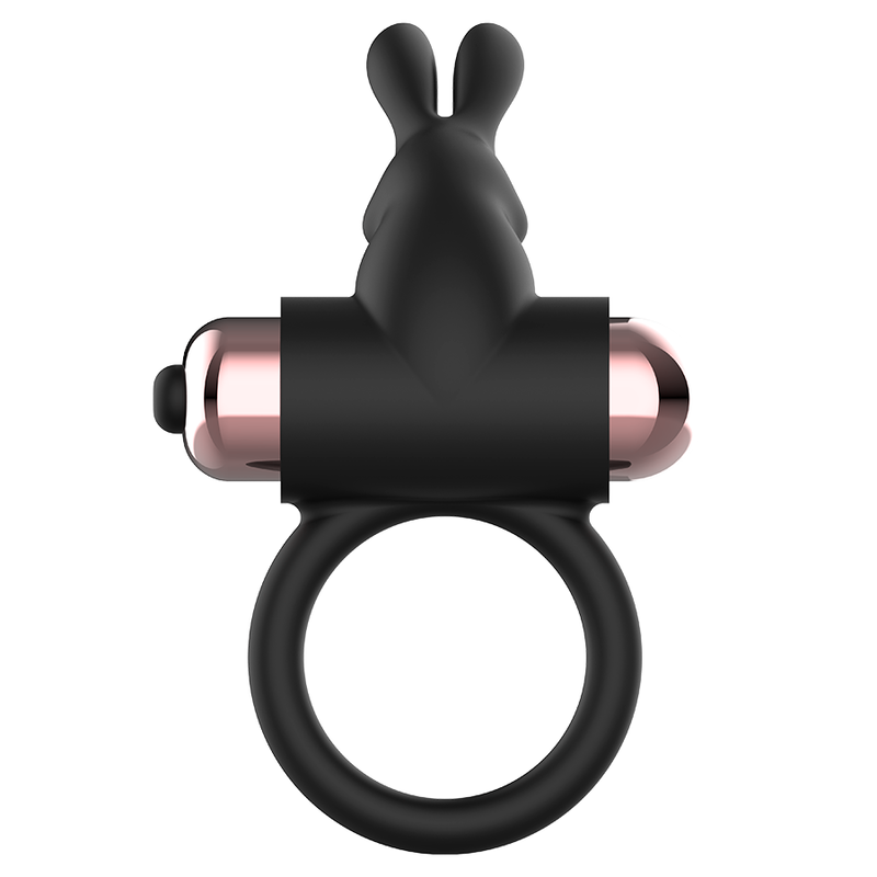 Alternative view of COQUETTE CHIC DESIRE - COCK RING WITH VIBRATOR BLACK/ GOLD