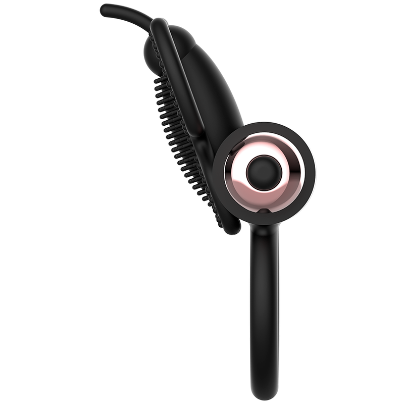 Alternative view of COQUETTE CHIC DESIRE - COCK RING BUTTERFLY WITH VIBRATOR BLACK/ GOLD