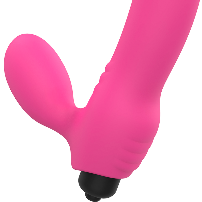 Alternative view of OHMAMA - BIX DOUBLE STIMULATION VIBRATOR XMAS EDITION PINK