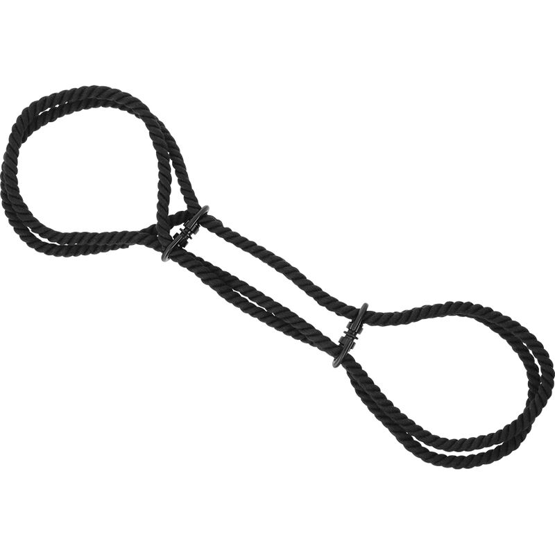 Alternative view of DARKNESS - 100% COTTON ROPE HANDCUFFS OR ANKLE HANDCUFFS