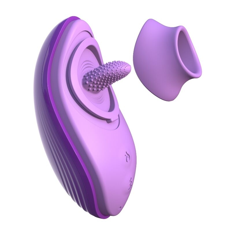 Alternative view of FANTASY FOR HER - HER SILICONE FUN TONGUE PURPLE