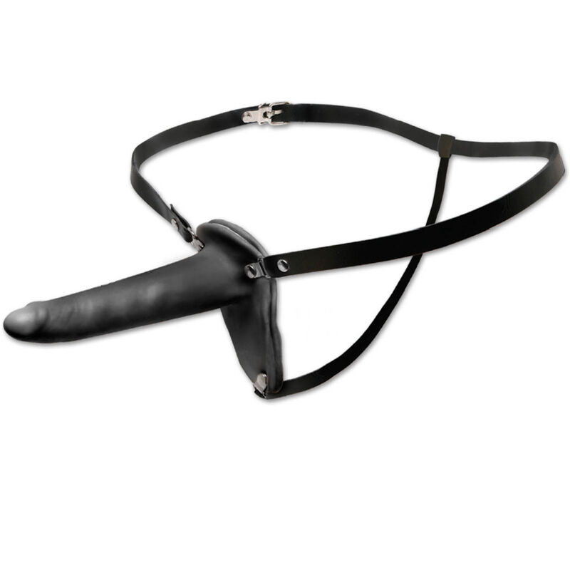 Alternative view of FETISH FANTASY SERIES - LEATHER STRAP-ON