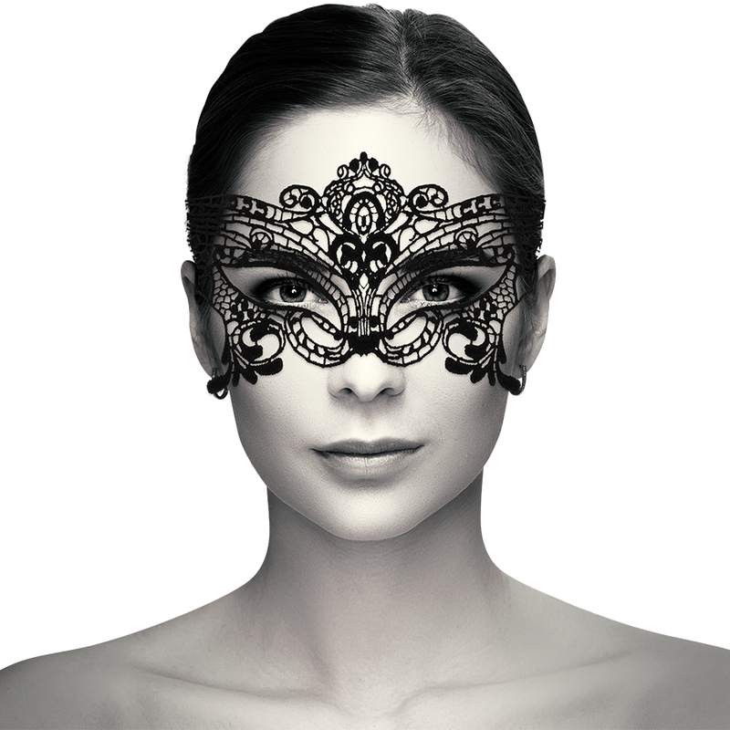 Alternative view of COQUETTE CHIC DESIRE - LACE MASK BLACK