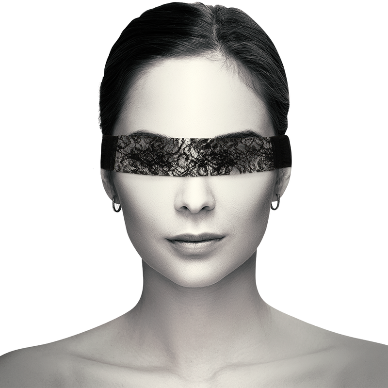 Alternative view of COQUETTE CHIC DESIRE - LACE MASK BLACK