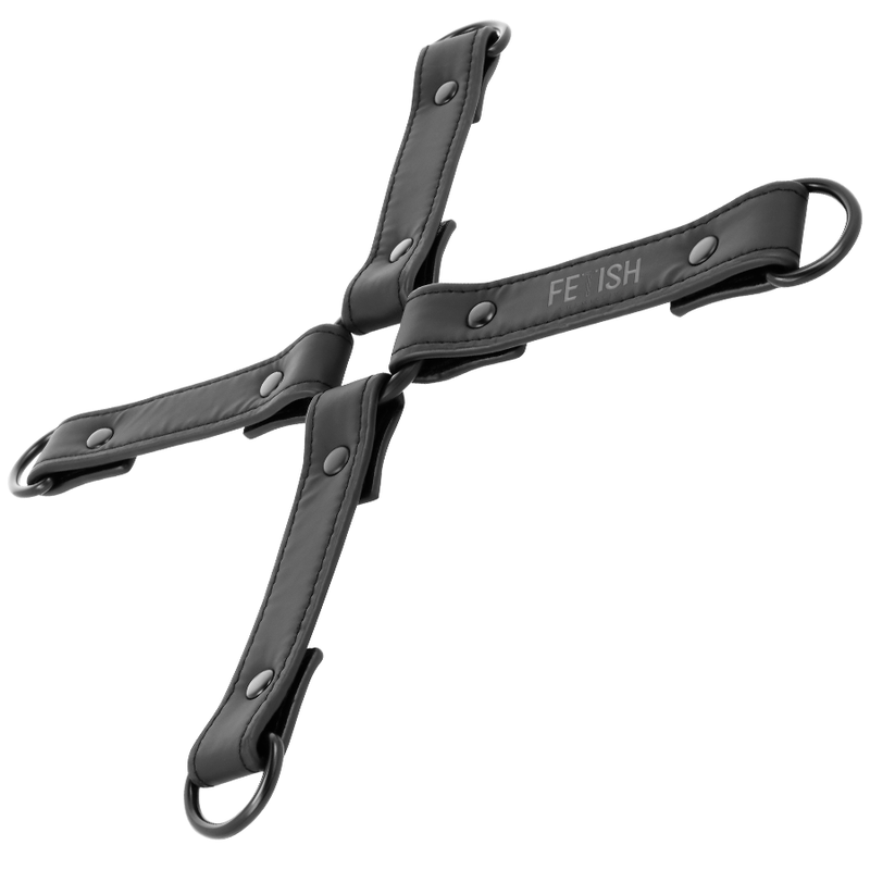 Alternative view of FETISH SUBMISSIVE - VEGAN LEATHER HANDCUFF UNION