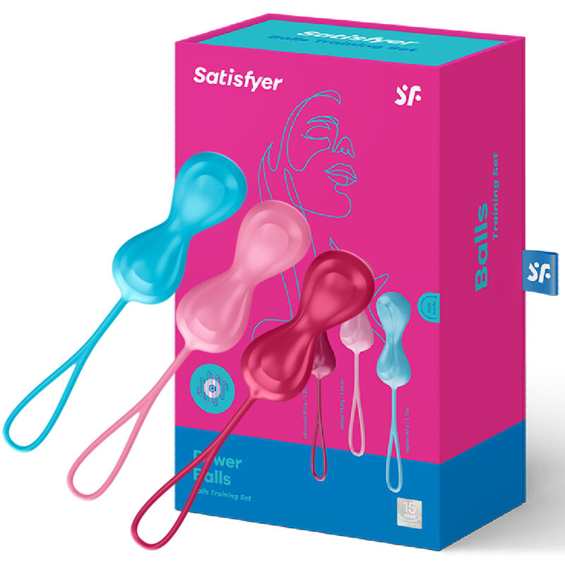 Alternative view of SATISFYER - LOVEBALLS TRAINING SET 1