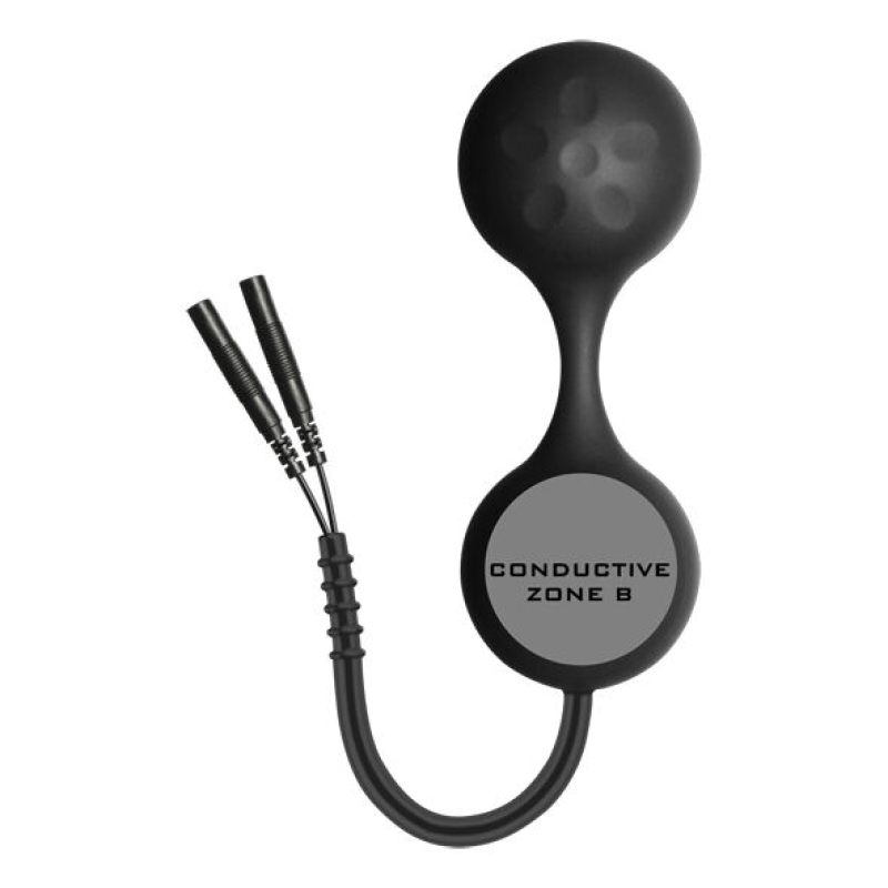 Alternative view of ELECTRASTIM - LULA SILICONE BLACK KEGEL EXCERSISOR