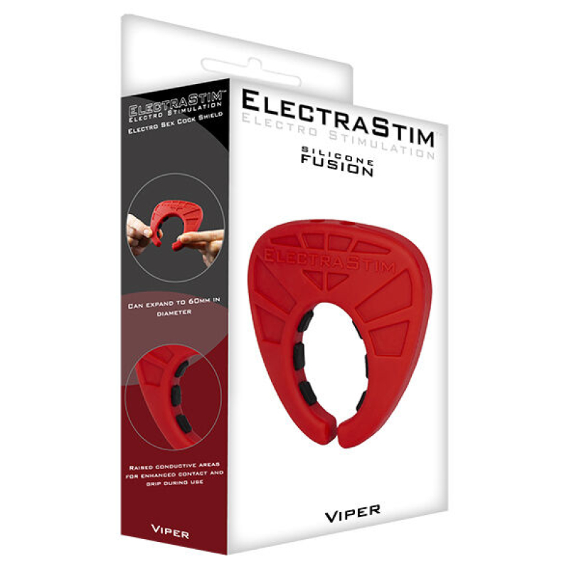 Alternative view of ELECTRASTIM - SILICONE FUSION VIPER COCK SHIELD