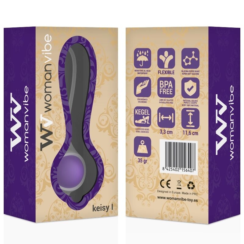 Alternative view of WOMANVIBE - KEISY I BALL GEISHA SILICONE