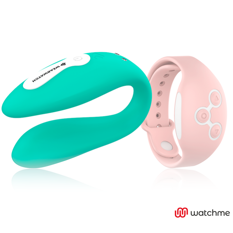 Alternative view of WEARWATCH - WATCHME DUAL TECHNOLOGY VIBRATOR SEA WATER / PINK