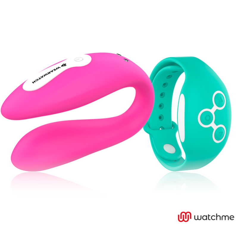 Alternative view of WEARWATCH - DUAL TECHNOLOGY WATCHME VIBRATOR FUCHSIA / SEAWATER